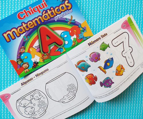 Libro Matemáticas A - Arma tu Box Niñas de 4 a 7 años | Creative Box Colombia