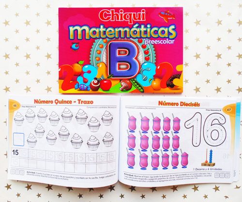 Libro Matemáticas B - Arma tu Box Niñas de 4 a 7 años | Creative Box Colombia
