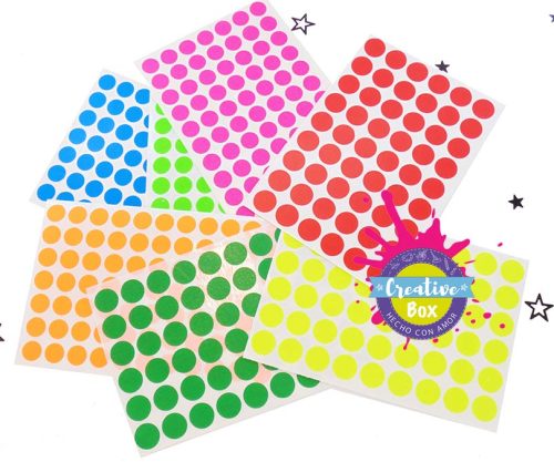 Rótulos de Colores ☺ - Arma tu Box Niñas de 1 a 3 años | Creative Box Colombia
