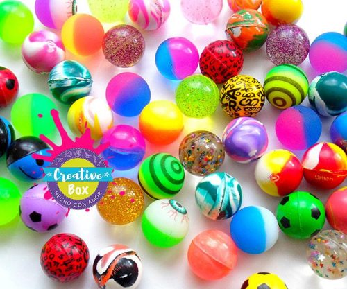 1 Pelota Loca - Mini detalles sueltos y rellenos | Creative Box Colombia