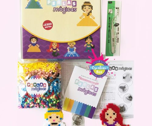 Perlas Mágicas Princesas - Arma tu Box Niñas de 4 a 7 años | Creative Box Colombia