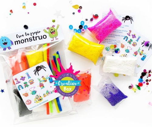 Monster Bag - Arma tu Box Niñas de 4 a 7 años | Creative Box Colombia