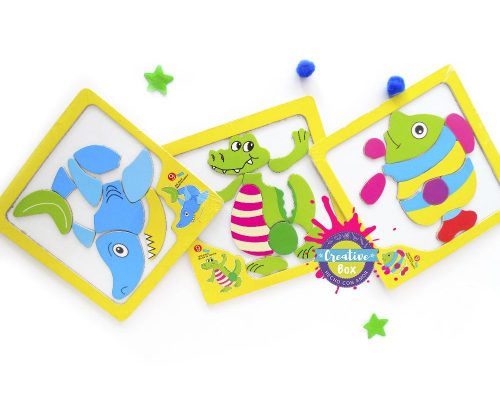 Cuadrito Magnético - Arma tu Box Niñas de 1 a 3 años | Creative Box Colombia