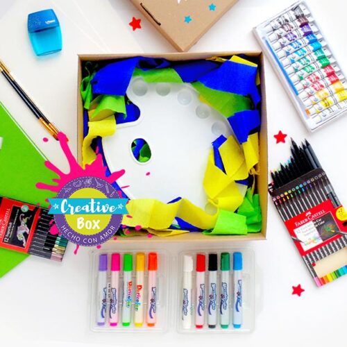 Suministros de arte para niños, juego de arte de unicornio, kit de arte de  pintura, dibujo con marcadores lavables, bolígrafos de doble punta, libro