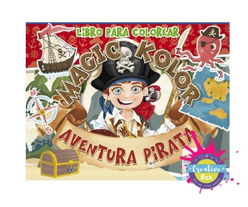 Libro Piratas - Arma tu Box niños de 4 a 7 años | Creative Box Colombia