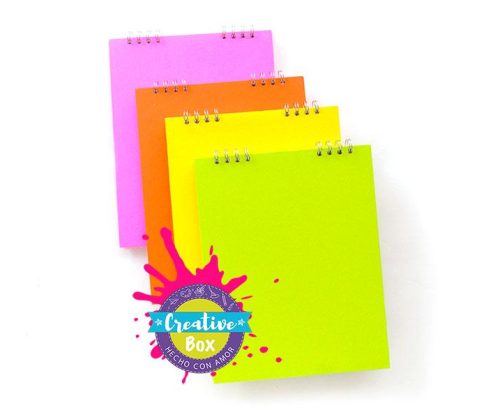 Bitácora Hojas Blancas - Arma tu Box Niñas de 4 a 7 años | Creative Box Colombia