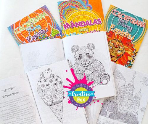 Libro Mandalas - Animales | Creative Box Colombia