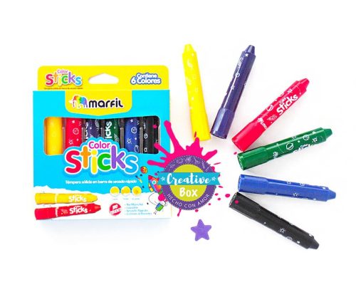 Barras de Color - Arma tu Box Niñas de 1 a 3 años | Creative Box Colombia