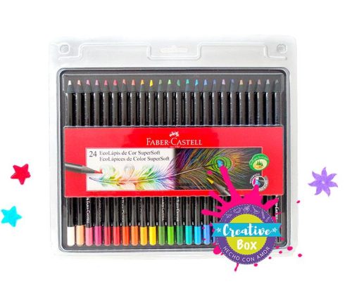 Colores x 24 SuperSoft - Arma tu Box Niñas de a 8 a 12 años | Creative Box Colombia