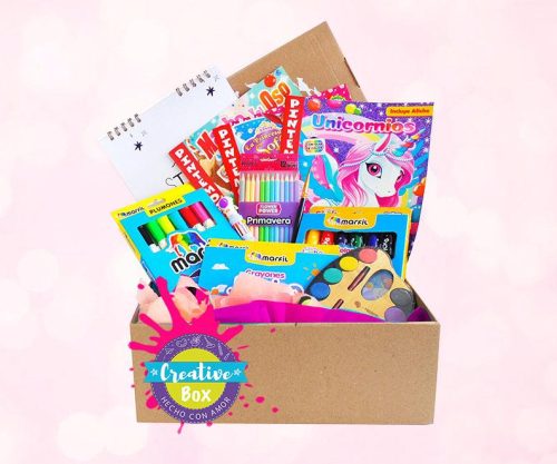 Pink Art Box 🎁 - KITS de 4 a 7 AÑOS | Creative Box Colombia