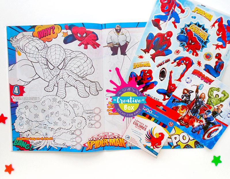 Actividades Spiderman - Creative Box