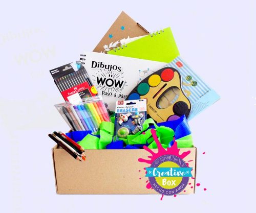 WoW Box Niño 🎁 - Dibujo & Pintura | Creative Box Colombia