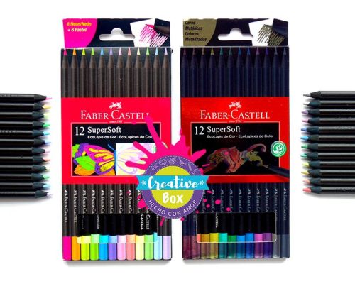 Set Colores x 24 Neòn y Metalizados - Arma tu Box Niñas de a 8 a 12 años | Creative Box Colombia