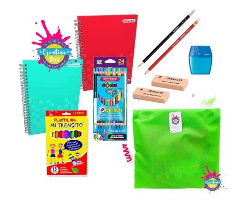 Kit Escolar 5 🛍️ regalo infantil personalizado Colombia #5