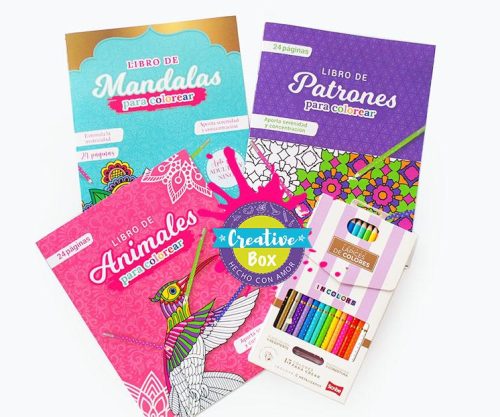 Kit Mandalas x3 🛍️ - Arma tu Box Niñas de a 8 a 12 años | Creative Box Colombia