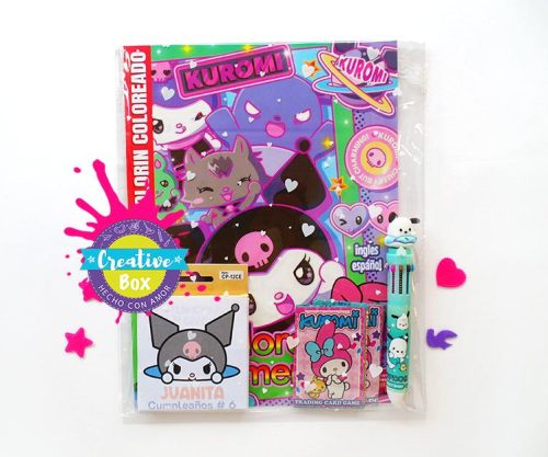 Kuromi Coloring Bag - Kawaii | Creative Box Colombia