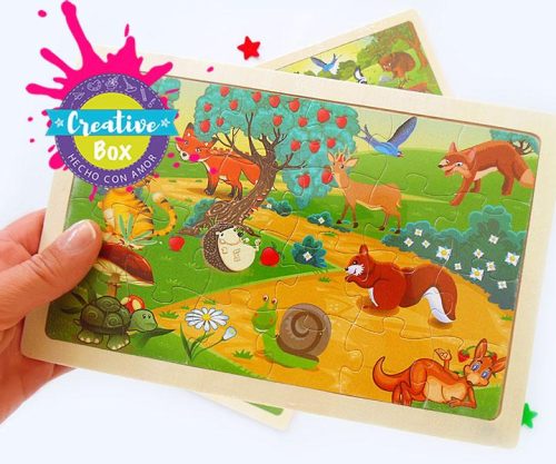 Rompecabezas Animales 24 pzas - Animales | Creative Box Colombia