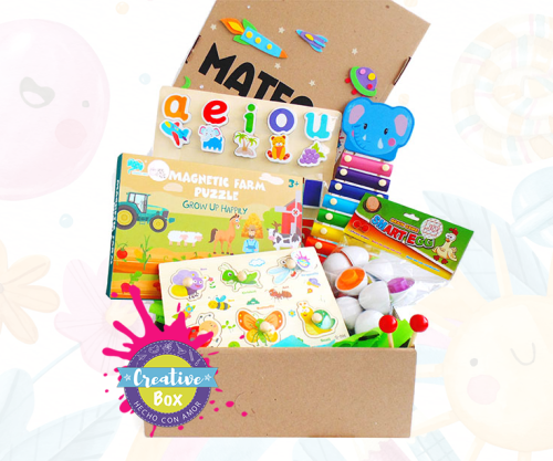 Learning Box - KITS de 1 a 3 AÑOS | Creative Box Colombia