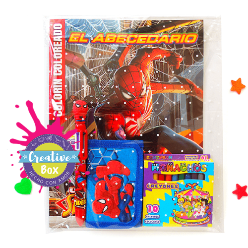 Spiderman Coloring Bag