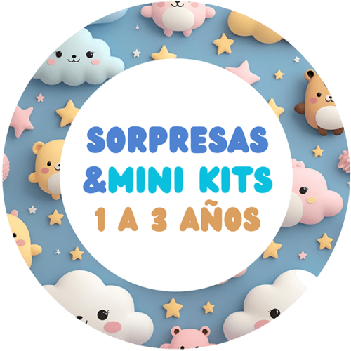 Sorpresas de 1 a 3 años