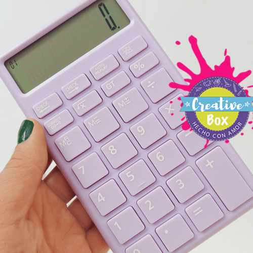 Calculadora Solar Lila