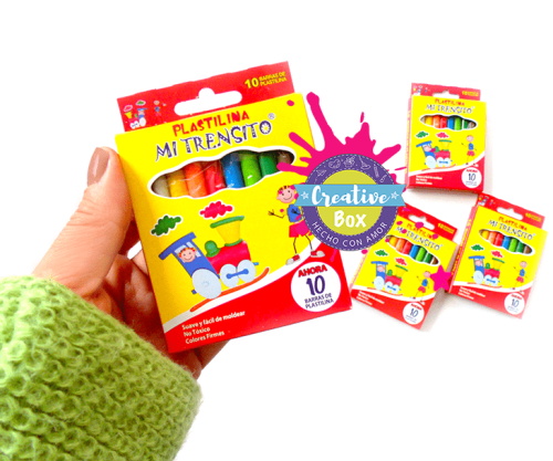 Plastilina Mini - Mini detalles sueltos y rellenos | Creative Box Colombia