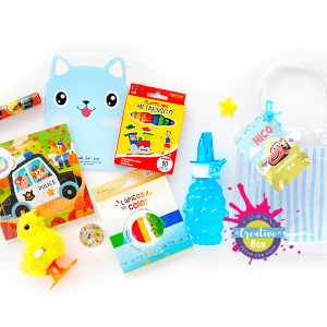 Toddler Super Bag detalle contenido y actividades | Arma tu Box de Regalo