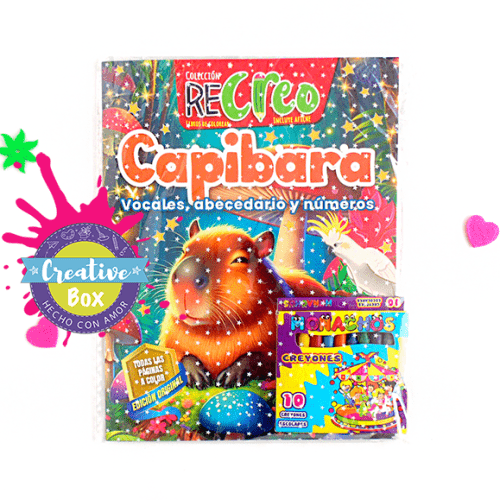 Capibara Coloring Bag