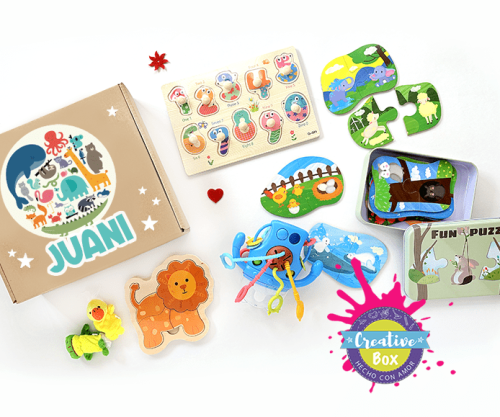 Baby Box 1 a 3 años - KITS de 1 a 3 AÑOS | Creative Box Colombia
