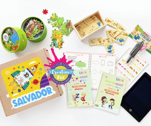 Little Hands Box - KITS de 4 a 7 AÑOS | Creative Box Colombia