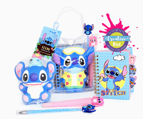 Stitch Happy Bag - Sorpresas & Mini Kits | Creative Box Colombia