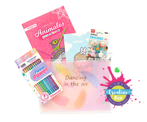 Mandala Party Pack - Arma tu Box Niñas de 4 a 7 años | Creative Box Colombia