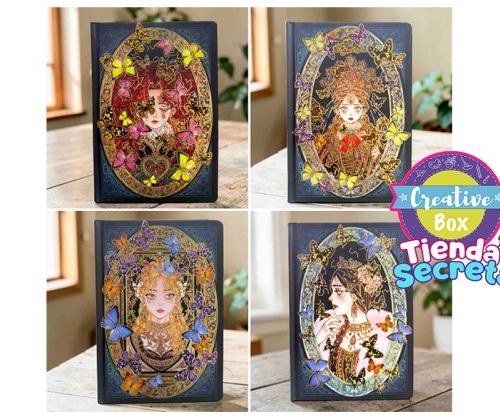 Agenda Hadas y Mariposas - Arma tu Box Niñas de a 8 a 12 años | Creative Box Colombia