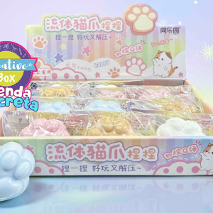Squishy Huella Grande - Arma tu Box Niñas de 4 a 7 años | Creative Box Colombia
