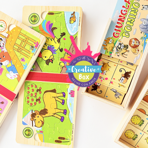 Woody Wonders Party Pack kit didáctico creativo para fiestas y cumpleaños infantiles