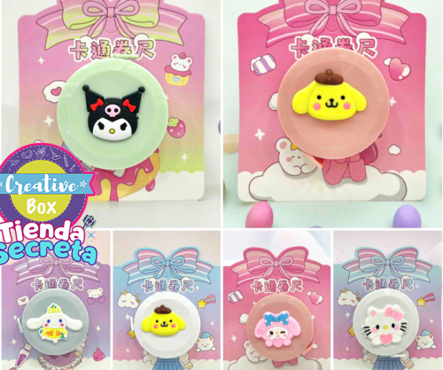 Cinta Métrica 1.5 Metros Sanrio - Arma tu Box Niñas de a 8 a 12 años | Creative Box Colombia