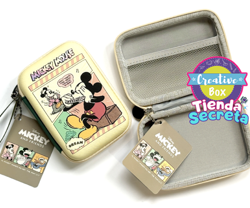 Estuche Protector de cables Mickey - Arma tu Box Niñas de a 8 a 12 años | Creative Box Colombia