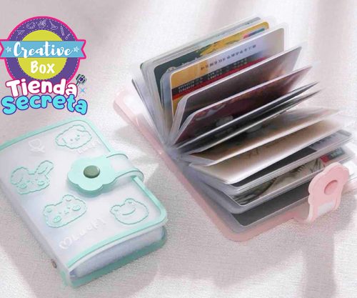 Tarjetero siliconado animalitos - Tienda Secreta | Creative Box Colombia