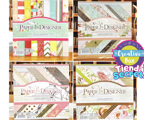 Block Paper Designer 7 pulgadas - Papelería para Niños | Creative Box Colombia