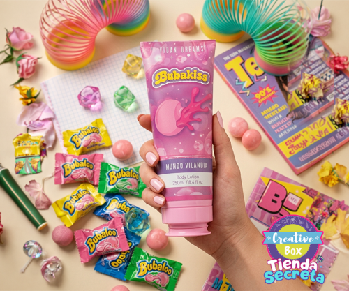 Crema Corporal Bubakiss - Arma tu Box Niñas de a 8 a 12 años | Creative Box Colombia