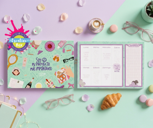 Planeador Semanal - Arma tu Box Niñas de a 8 a 12 años | Creative Box Colombia