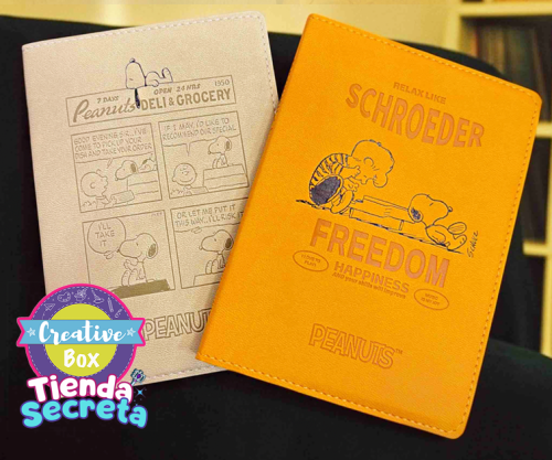Libreta Snoopy - Arma tu Box Niñas de a 8 a 12 años | Creative Box Colombia