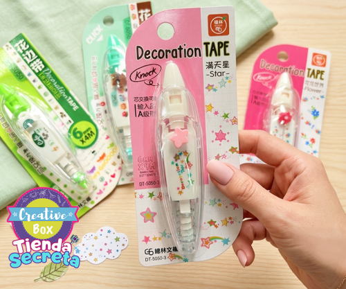 Cenefas Decorativas Tipo Corrector - Arma tu Box Niñas de a 8 a 12 años | Creative Box Colombia