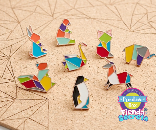 Pin Animal Origami - Animales | Creative Box Colombia