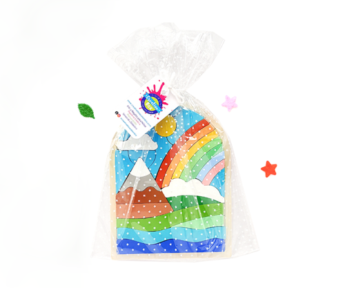 Rainwood Party Bag - Arma tu Box Niñas de 1 a 3 años | Creative Box Colombia