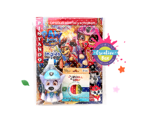Paw Patrol Coloring Bag - Sorpresas & Mini Kits | Creative Box Colombia