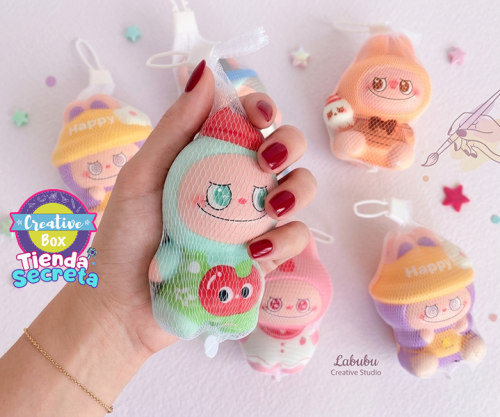 Squishy Labubu - Arma tu Box Niñas de 4 a 7 años | Creative Box Colombia
