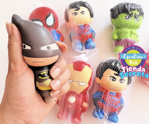 Squishy Super Héroes - Arma tu Box niños de 4 a 7 años | Creative Box Colombia